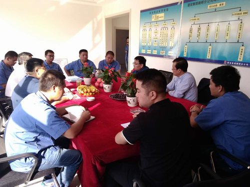 建設(shè)集團副總經(jīng)理王明智一行指導靖神鐵路項目建設(shè)