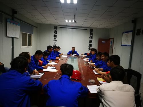 天工公司土建十五部“小小碰頭會”發(fā)揮大作用