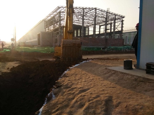 銅川分公司美鑫廠區(qū)豎向道路工程順利開工