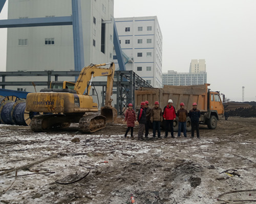 澄合分公司第三項(xiàng)目部新年首開(kāi)新項(xiàng)目