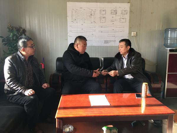 掘進(jìn)公司認(rèn)真做好節(jié)前困難職工慰問工作