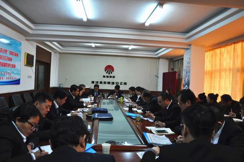 韓城分公司積極傳達(dá)建設(shè)集團(tuán)新聞宣傳工作座談會(huì)精神