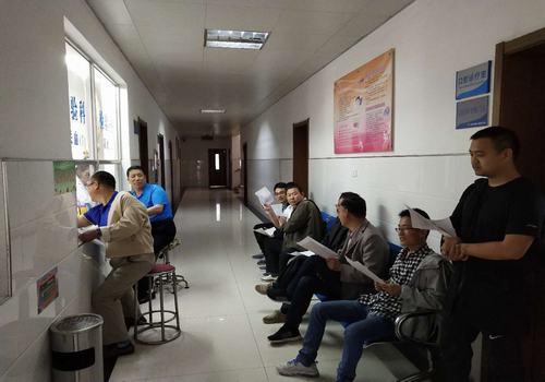 寶雞公司組織全員體檢,關(guān)愛員工健康