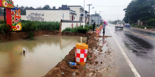 強(qiáng)降雨來襲看看陜煤建設(shè)澄合分公司各基層單位如何應(yīng)對