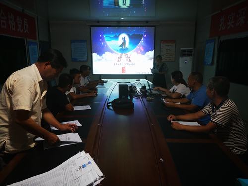 陜煤建設(shè)澄合分公司十五部別樣七夕,滿滿的幸福感