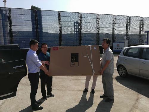 陜煤建設韓城分公司土建五項目部又添“新成員”