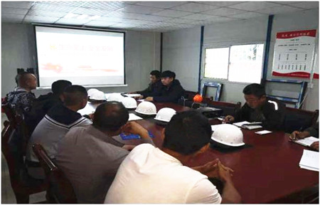 陜煤建設(shè)漢中分公司春風化雨 營造“百日安全”活動氛圍