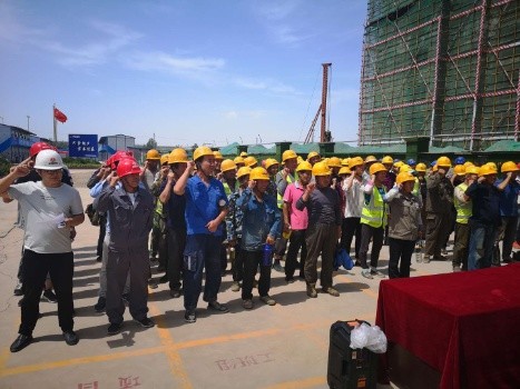 陜煤建設(shè)咸陽分公司所屬各單位掀起 “安全生產(chǎn)月”啟動(dòng)儀式開展熱潮