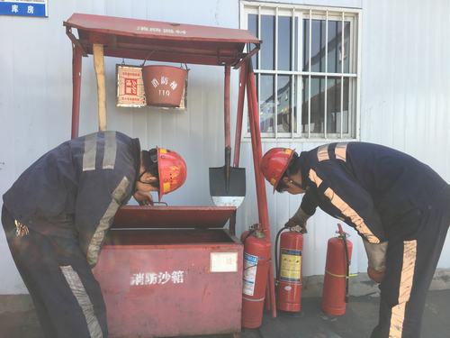 陜煤建設(shè)洗選煤運(yùn)營公司開展消防安全宣傳活動(dòng)