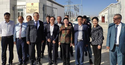 陜西省委副書(shū)記賀榮來(lái)塔吉克斯坦丹加拉變電站檢查黨建工作