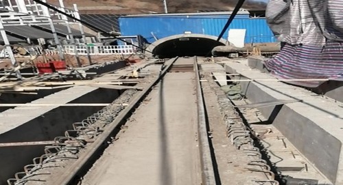 陜煤建設銅川分公司冶坪煤礦副斜井井口房按期交付使用