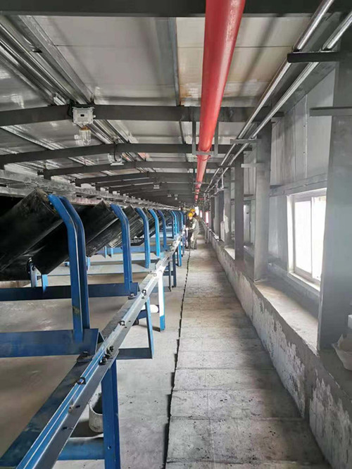 陜煤建設機電安裝公司:鏖戰(zhàn)小莊礦新建產(chǎn)品倉設備安裝工程