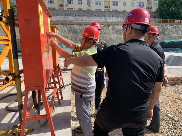 陜煤建設(shè)渭南分公司第八項(xiàng)目部經(jīng)常性管控抓好消防安全