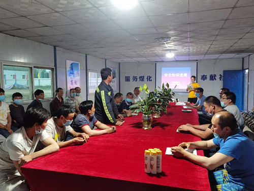 陜煤建設(shè)機(jī)電安裝公司開展安全知識(shí)競賽活動(dòng)