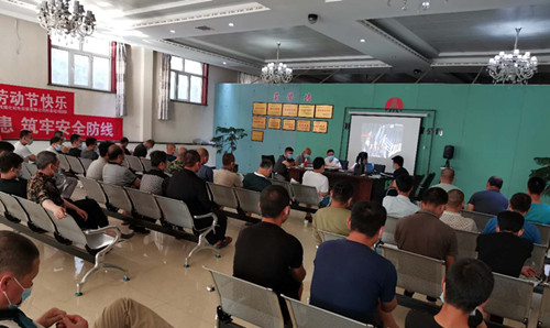 陜煤建設(shè)機(jī)電安裝公司檸條塔項(xiàng)目部:助力生產(chǎn),安全護(hù)航