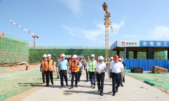 陜煤集團(tuán)生產(chǎn)運(yùn)輸攻堅(jiān)戰(zhàn)專項(xiàng)督導(dǎo)組蒞臨建設(shè)集團(tuán)檢查指導(dǎo)工作	