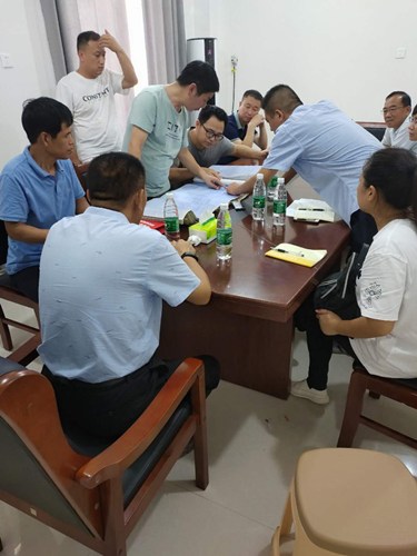 咸陽分公司承建的玉桂園住宅小區(qū)4#、5#樓順利通過分戶驗(yàn)收