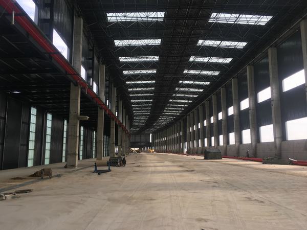 陜煤建設(shè)韓城分公司郭家灣集運(yùn)站儲煤棚工程1#、2#儲煤棚主體結(jié)構(gòu)工程順利完工