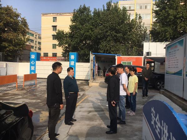 王寧蒞臨渭南市臨渭區(qū)梅園新村棚戶區(qū)改造項(xiàng)目檢查指導(dǎo)工作