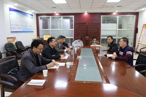 贠公法赴漢中市漢臺(tái)區(qū)城投公司洽談項(xiàng)目