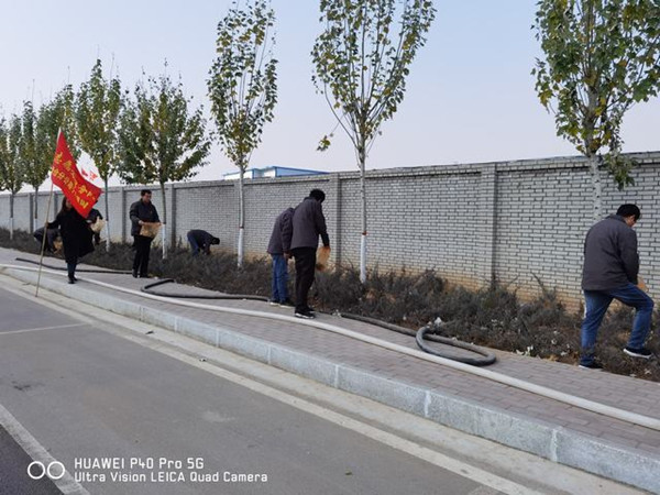 陜煤建設澄合分公司各單位志愿服務在行動