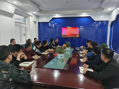 陜煤建設(shè)洗選煤運營公司認(rèn)真組織收看《學(xué)習(xí)習(xí)近平總書記關(guān)于安全生產(chǎn)重要論述》電視專題片