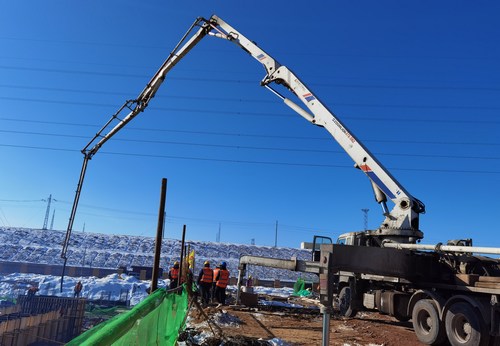 陜煤建設路橋分公司榆林化學鐵路專用線工程主體工程完工
