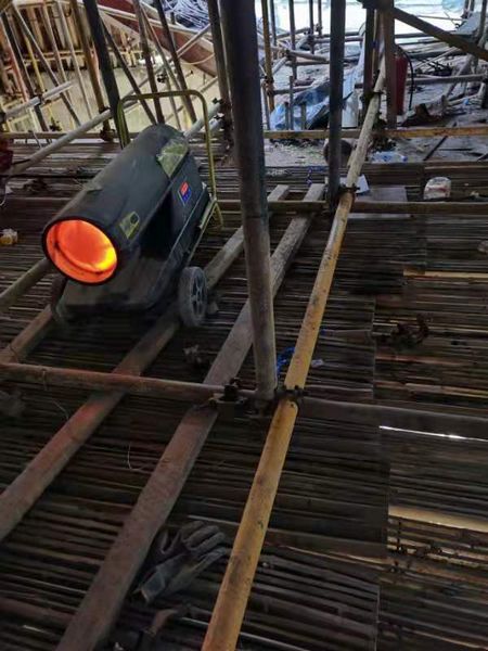 陜煤建設(shè)天工公司中儲糧項目冬季措施抓得緊工程施工走得穩(wěn)