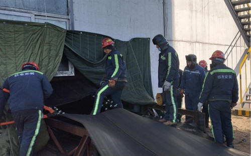 陜煤建設機電安裝公司戰(zhàn)嚴寒保生產