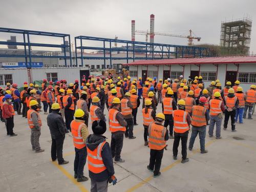 陜煤建設(shè)銅煤第十六項(xiàng)目部組織召開春節(jié)節(jié)前安全生產(chǎn)動(dòng)員會(huì)