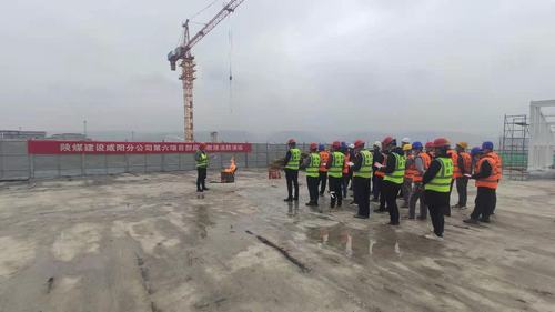 咸陽分公司第六項目部積極開展消防演練