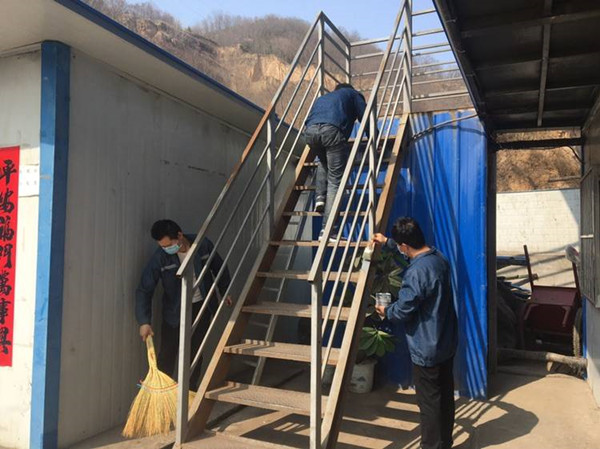 陜煤建設澄合分公司各單位多種形式開展愛國衛(wèi)生運動