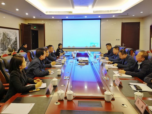 趙敬凱前往陜西府谷機場建設(shè)投資有限公司交流洽談