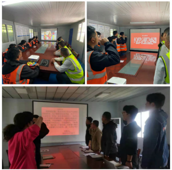 陜煤建設(shè)漢中分公司各項目部積極開展事故警示教育活動