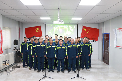 陜煤建設(shè)機(jī)電安裝公司迎“五一”職工文化活動(dòng)進(jìn)一線