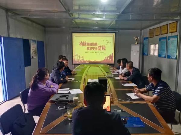 陜煤建設(shè)澄合分公司開展一線安全宣講活動