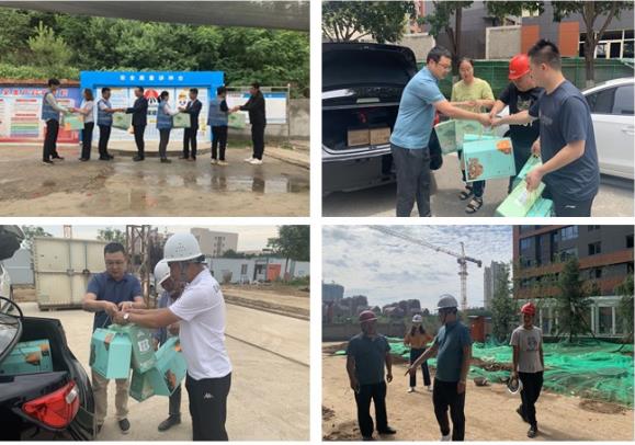 陜煤建設(shè)綠宇公司：炎炎夏日送清涼 生產(chǎn)安全入人心