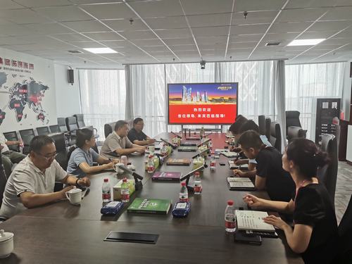 寧興剛一行到正威國際集團(tuán)寶雞公司交流座談