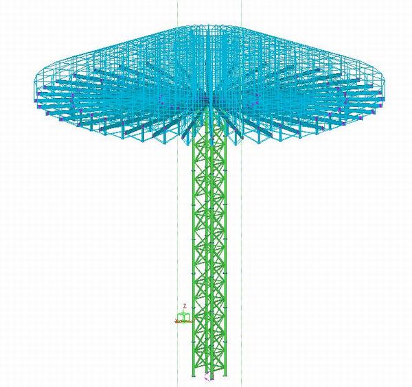 陜煤建設(shè)銅煤公司施工的四川中儲糧超規(guī)模危險性較大工程淺圓倉鋼桁架高支撐體系施工順利實(shí)施