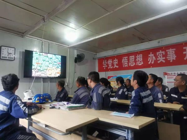 陜煤建設(shè)洗選煤運營公司紅柳林洗煤廠項目部：拉響預(yù)警雷達 開啟安全模式