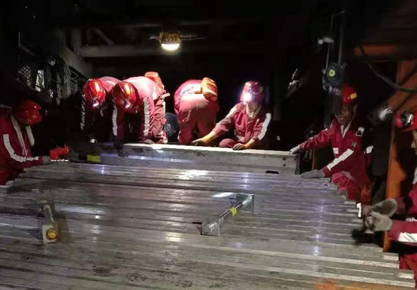 陜煤建設(shè)機電安裝公司：咬定工期不放松，施工大干爭先鋒