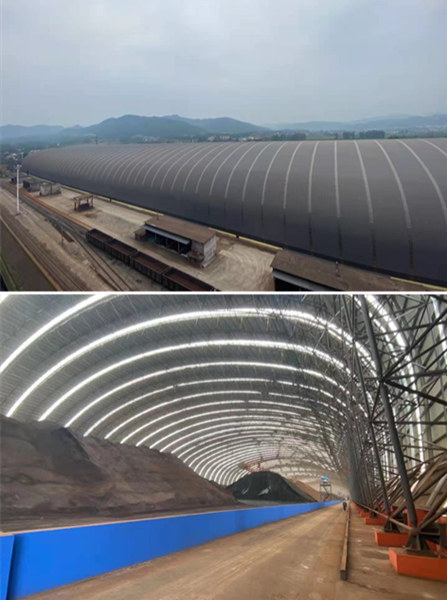 陜煤建設(shè)漢中分公司承建的漢鋼一次料場環(huán)保治理項目順利通過驗收