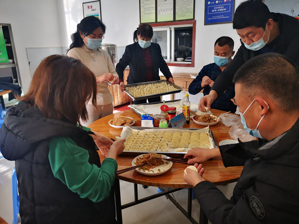陜煤建設(shè)機(jī)電安裝公司:寒冬里的“暖心”餃子
