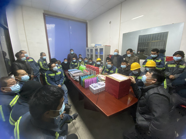 陜煤建設(shè)機電安裝公司：這個寒冬很溫暖