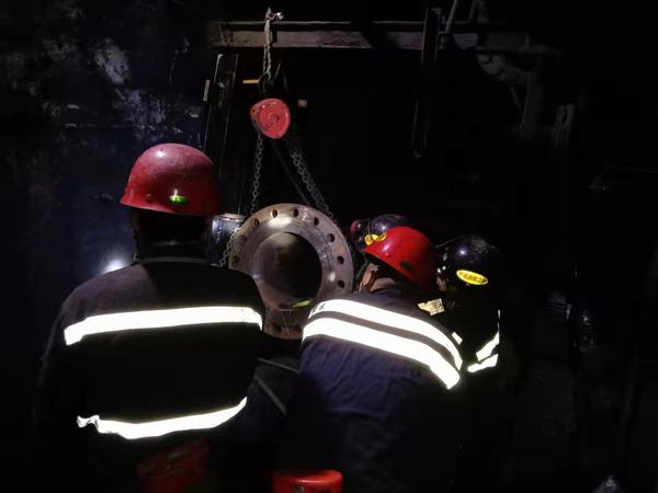 陜煤建設(shè)韓城分公司安裝四項目部:井下600米的新春堅守