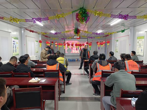 陜煤建設(shè)銅煤公司第十六項目部舉辦“團團圓圓過元宵”活動