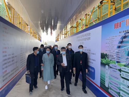 張掖市人大深入張掖項目部檢查指導安全生產工作