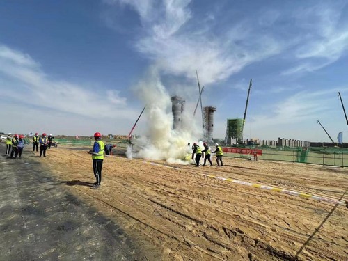 陜煤建設(shè)路橋分公司：擰緊假期“安全閥”，應(yīng)急演練促安全