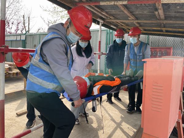 建設(shè)集團韓城分公司：黃金五月天，給你滿滿的“安全感”