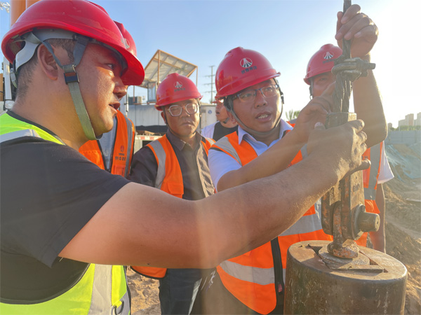 科創(chuàng)新城同慧運動公園項目經(jīng)理部“三強化”扎實推進(jìn)安全生產(chǎn)大檢查